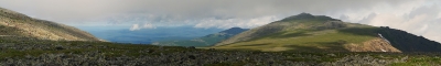 Панорама с горы Конжаковский камень (фото 1)